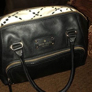 Kate spade black leather purse bag🔥🔥🔥🔥